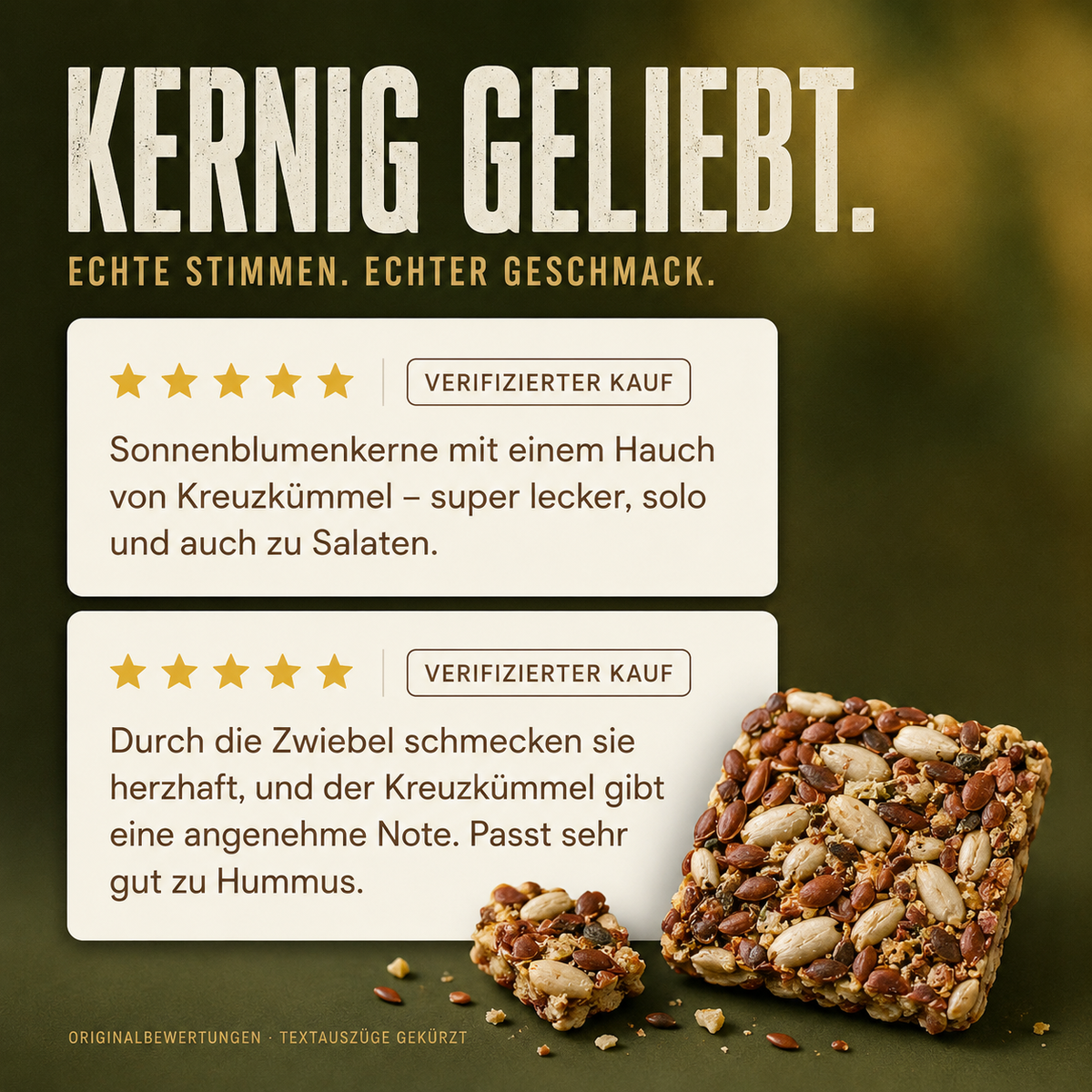 Sonnenblumenkerne & Kreuzkümmel