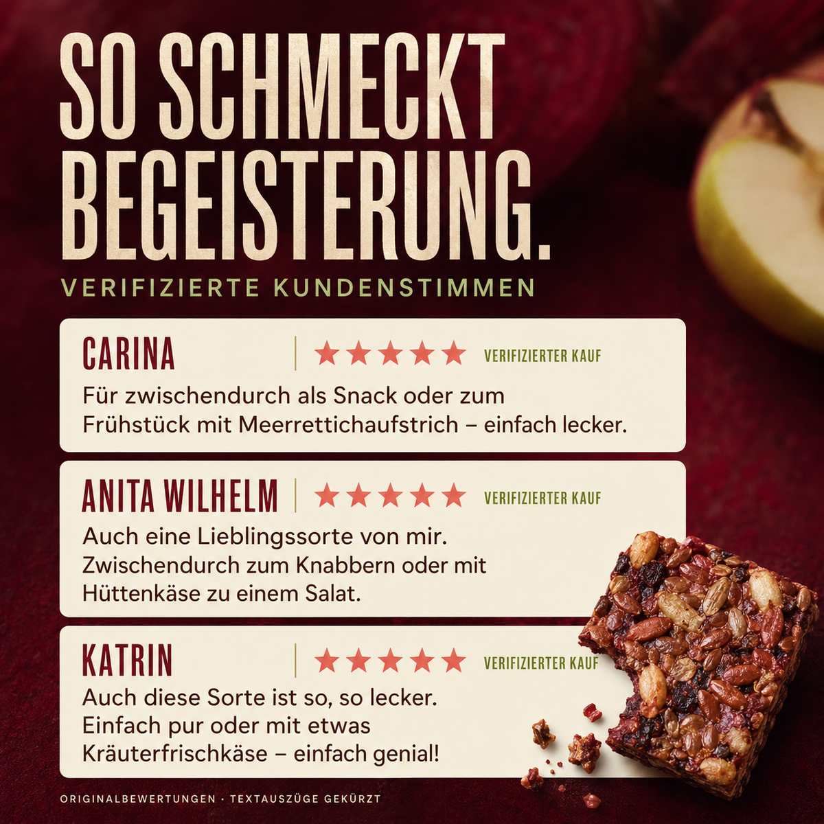 Rote Beete & Apfel