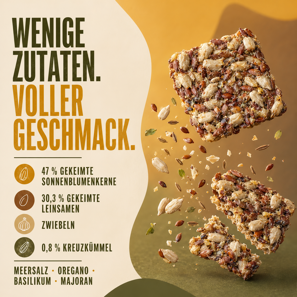 Sonnenblumenkerne & Kreuzkümmel